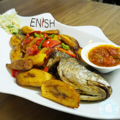 Enish Nigerian Finchley Restaurant Halal Fish Sea bass