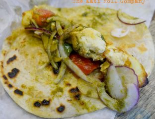 wrap Soho London The Kati Roll Company Indian Halal Roti Paratha