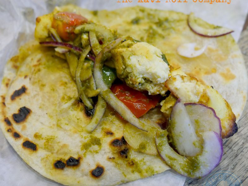 wrap Soho London The Kati Roll Company Indian Halal Roti Paratha