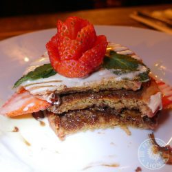 vegan pancake Comptoir Mezza grill cake Moroccan Kensal Rise green London Halal