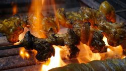 flame grilled chicken Kookoo grill and seafood halal kebab Persian Middle Eastern Food restairant surbiton