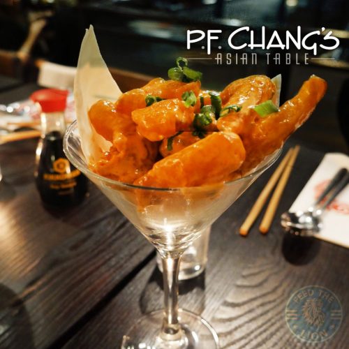 dynamite shrimp PF Chang's asian table London Halal Restaurant Leicester Square
