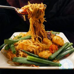 singapore noodles PF Chang's asian table London Halal Restaurant Leicester Square Food