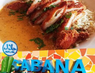 Cabana Halal Brasilian kids eat free holiday half term Halal menu