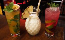 drinks, mocktail, Elvet steakhouse Romford East London Halal Food Wagyu Burger steak restaurant
