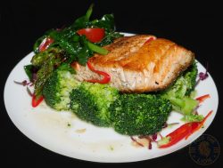 salmon Elvet steakhouse Romford East London Halal Food Wagyu Burger steak restaurant