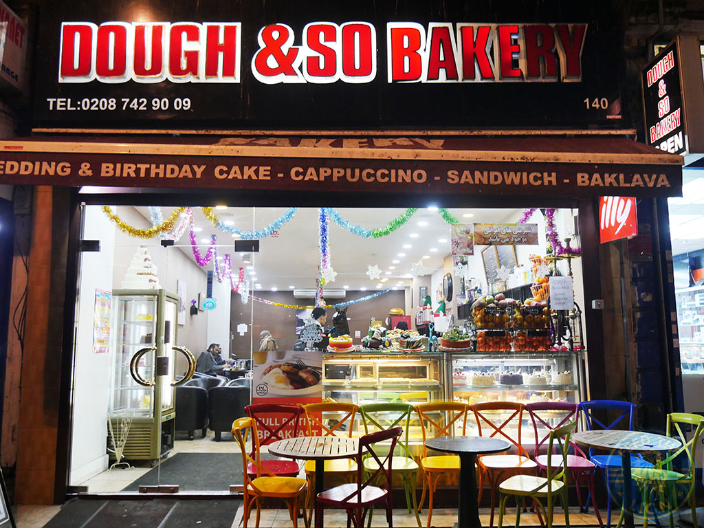 Dough & So Bakery, Shepherds Bush, restaurant, Halal, London Feed the