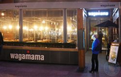 Westfield, White City, Wagamama, Shepherds Bush, restaurant, not Halal, London