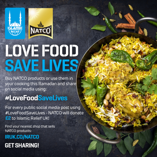 Islamic Relief Natco Ramadan Charity Food