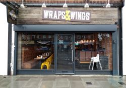 Wraps & Wings Eastcote London Halal Restaurant Burger
