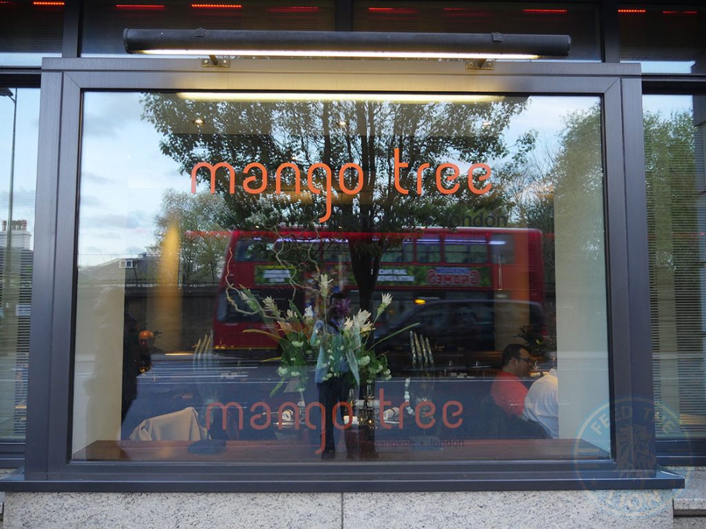 Mango Tree Belgravia halal London restaurant Pan Asian Feed the Lion