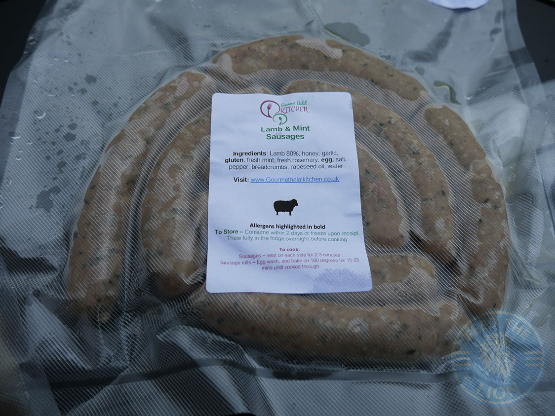 Gourmet Halal Kitchen sausages Feed the Lion