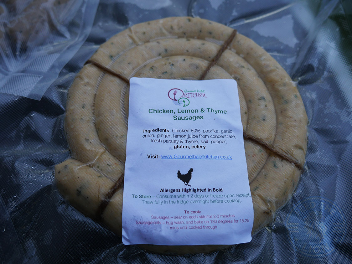 Gourmet Halal Kitchen sausages Feed the Lion