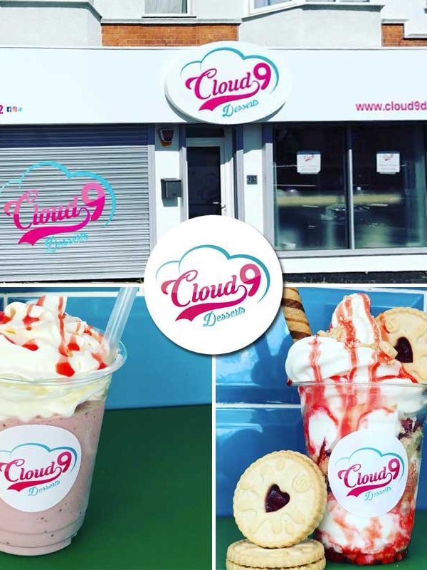 Cloud 9 Desserts in Leicester opens on hottest day of year Feed the Lion
