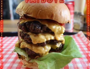 Fatboyz Diner Halal brarking burger