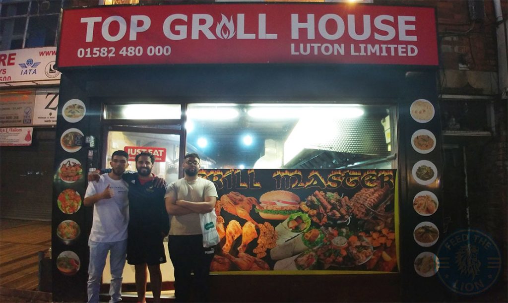 Top Grill House 'one of the grubbiest in Luton' Feed the Lion