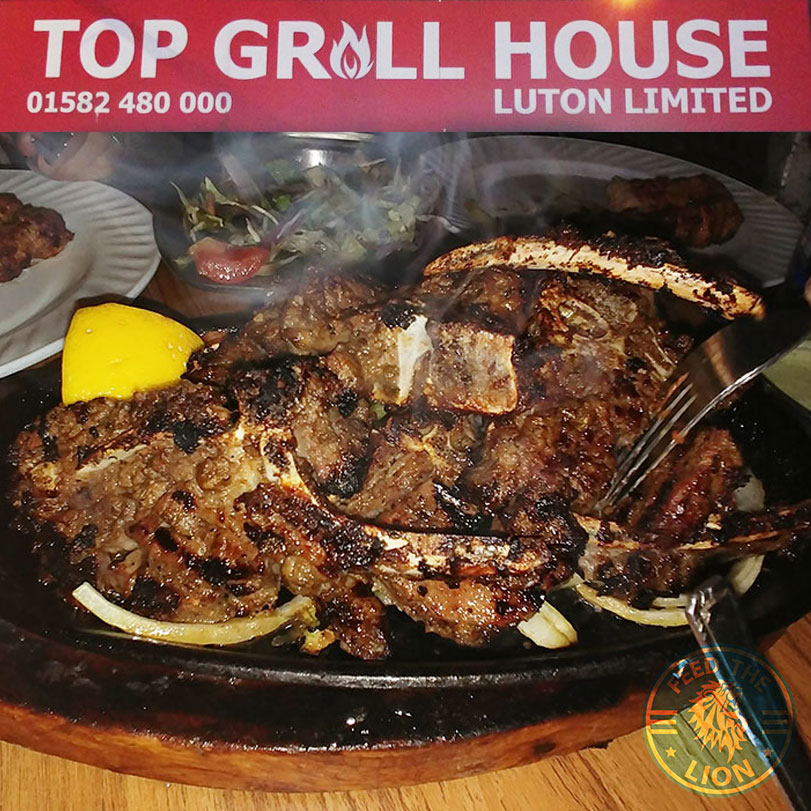 Top grill house Halal Luton HMC Bury Park Feed the Lion