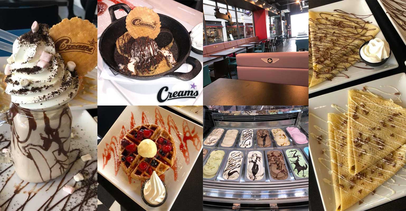 Creams Cafe soft opening today in Leamington Spa Feed the Lion