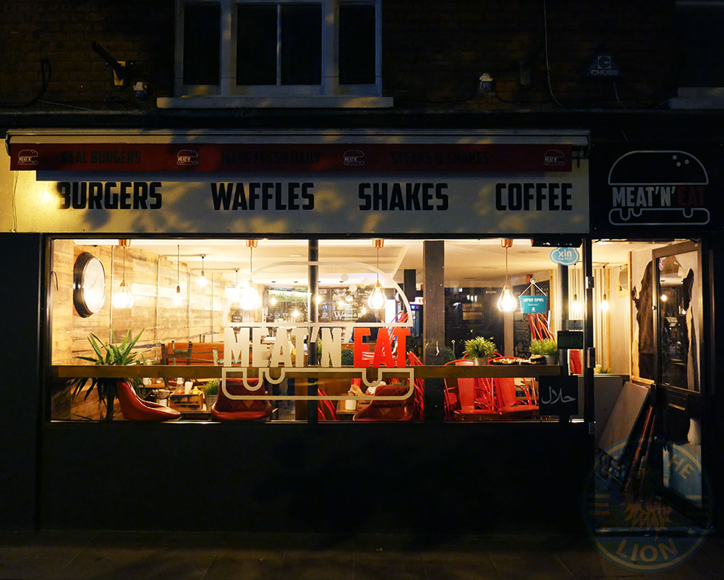 meat n eat burger halal Feed the Lion