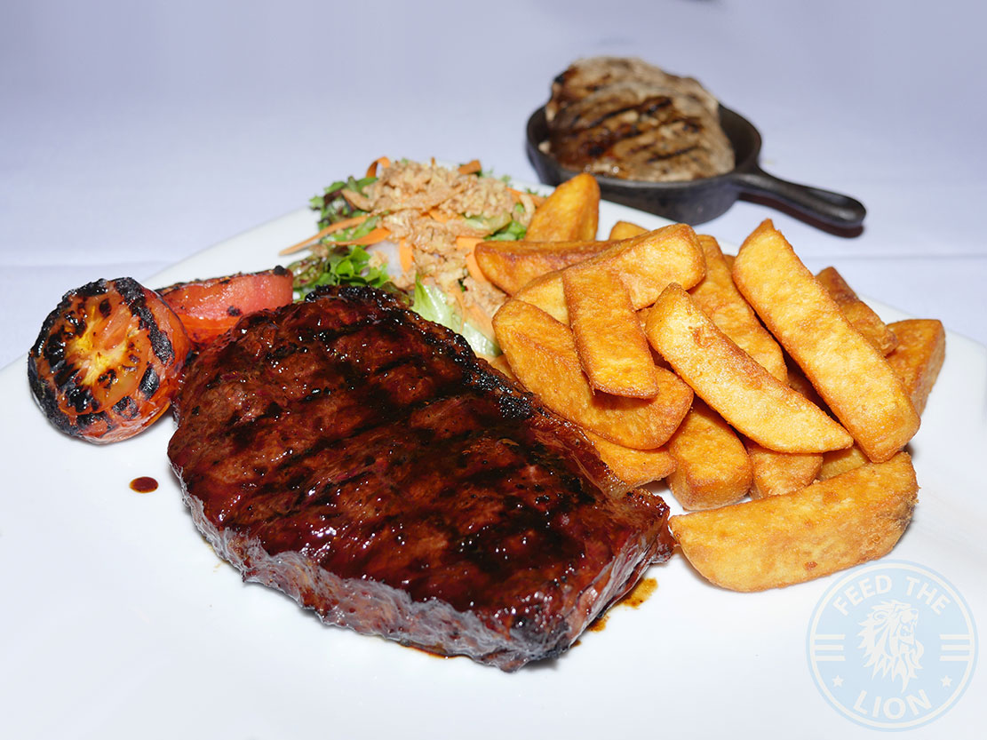 The Grill Steakhouse Halal steak Aylesbury Feed the Lion