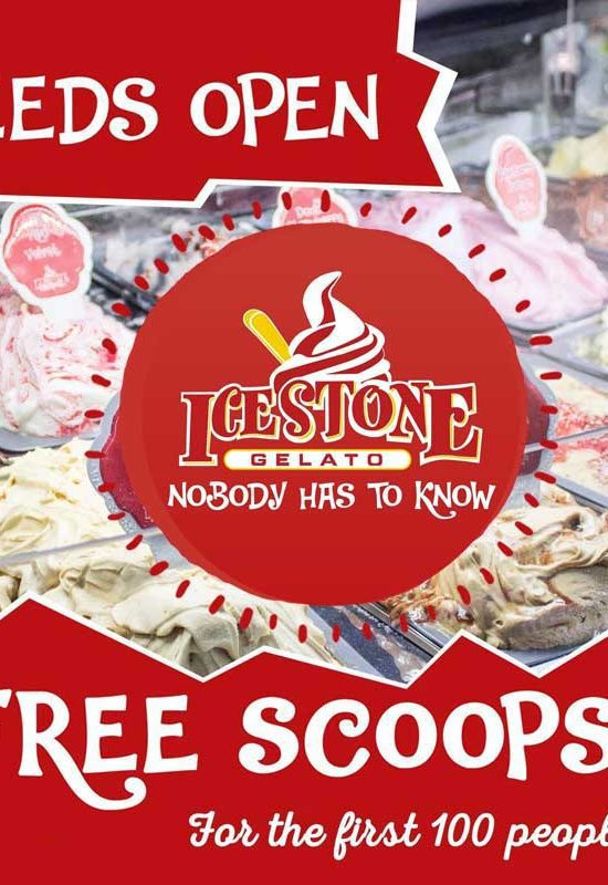 Icestone Gelato debut in Leeds tomorrow with free scoops Feed the Lion