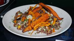 vegan Rake's Cafe Bar Liverpool St. London Halal