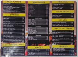 Shahi Grill Luton curry Pakistani Halal HMC Restaurant bury Park