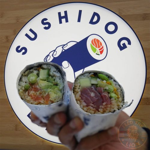 Sushidog Westfield London Halal Burrito Sushi
