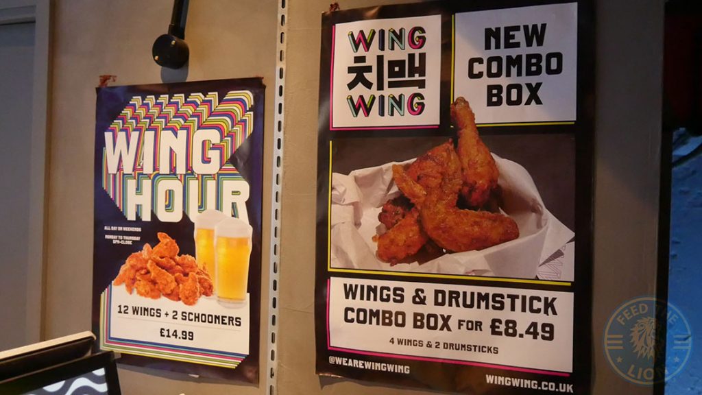 Wing Wing Fried Chicken London Halal Hammersmith Feed the Lion