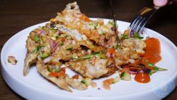 soft shell crab Kahani London Indian Restaurant Halal Curry