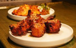 grill kebab Kahani London Indian Restaurant Halal Curry