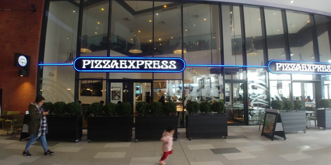 Pizza Express Wembley �London Designer Outlet� Halal Friendly