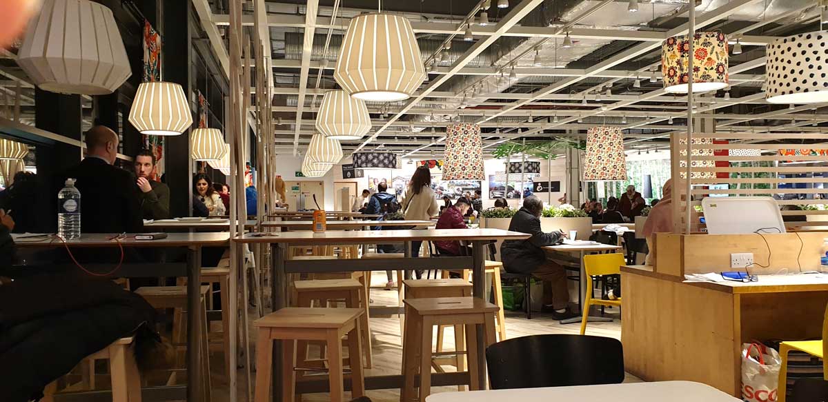 Ikea Wembley London Halal Restaurant Feed the Lion