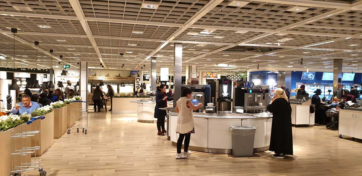 Ikea Wembley London Halal Restaurant Feed the Lion