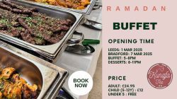 Kunafa Tea Halal Restaurant Bradford Leeds Ramadan Iftar Suhoor sehri