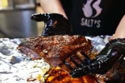 Salt's Halal West London Smokehouse Ealing Broadway burger steak smoker wagyu