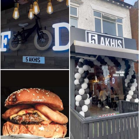 Five Akhis Halal Burger Restaurant Birmingham
