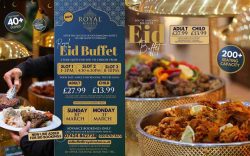 Royal Mahal Halal Restaurant Eid Tooting Buffet
