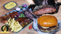burger Salt's Halal West London Smokehouse Ealing Broadway