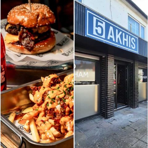 Five Akhi's Halal Burger Restaurant Nottingham