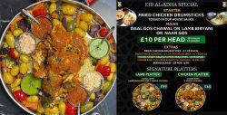 Eid al-Adha Halal Restaurants London Leicester Sunderland Newcastle