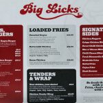Big Licks Halal burger Scotland Glasgow Edinburgh restaurant menu