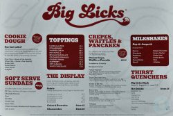 Big Licks Halal burger Scotland Glasgow Edinburgh restaurant menu