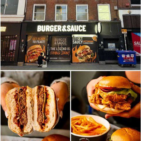 Burger & Sauce Restaurant Halal Nottingham Kirby