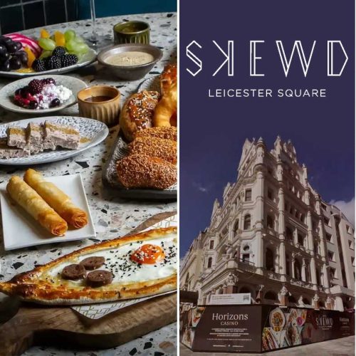 Skewd Halal Anatolian Restaurant Leicester Square London