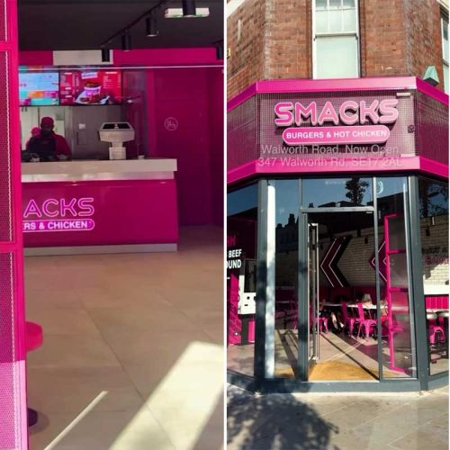 Smacks Burgers Halal Restaurant Walworth London