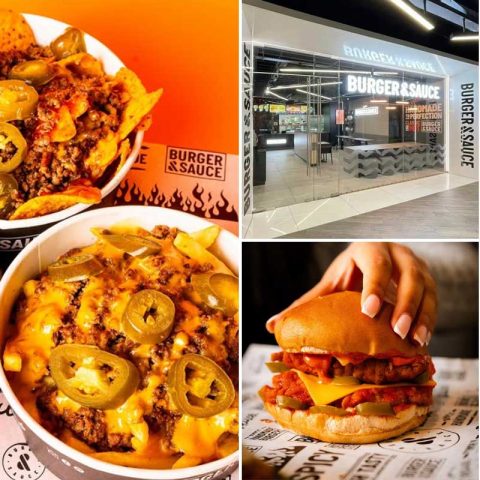 Burger & Sauce Halal Restaurant Dudley Merry Hill Shopping Centre