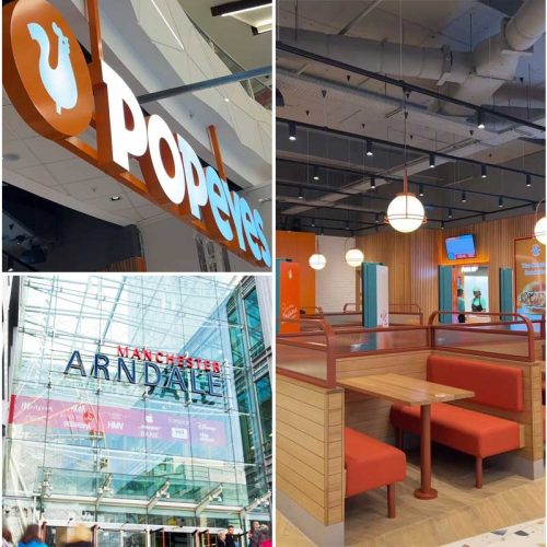 popeyes louisiana kitchen chicken restaurant Halal manchester arndale