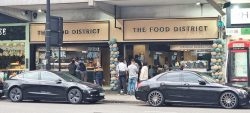The Food District Halal Fast food Court Edgware Road London Central