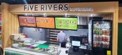 Halal Fast food Court Edgware Road London Central Rice & Roast Five rivers